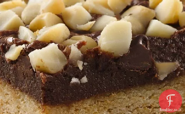 Barrette di Macadamia al cioccolato bianco e nero