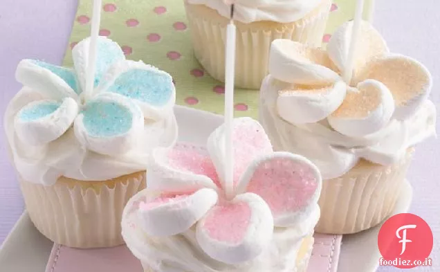 Buon compleanno Marshmallow Cupcakes