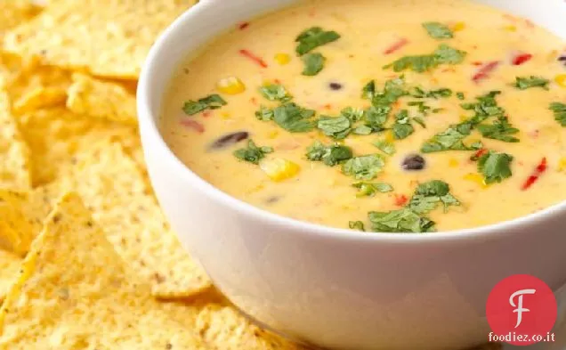 Salsa di mais-formaggio del sud-ovest