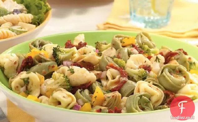 Tortellini Italiani-Insalata di verdure