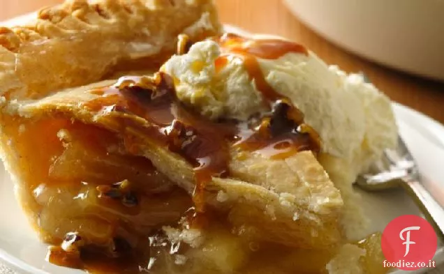 Torta di mele al caramello senza glutine