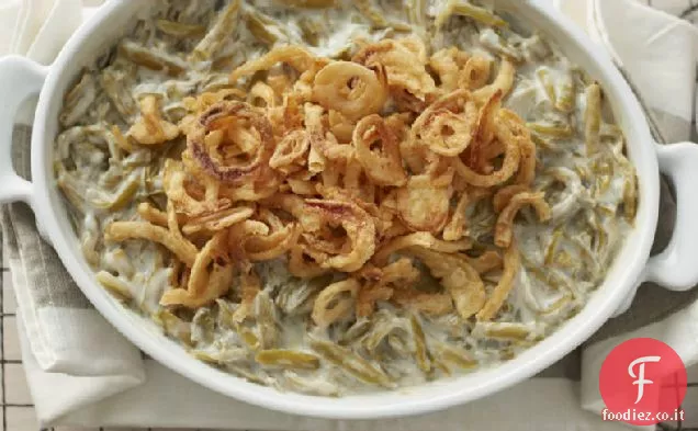 Casseruola di fagioli verdi