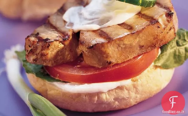 Panini al tonno alla griglia