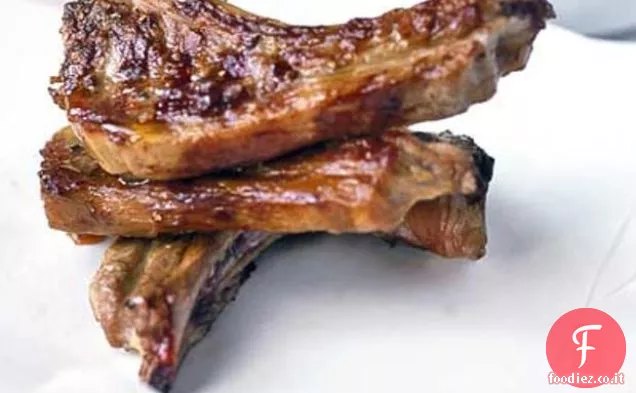 Cotolette di agnello con gusto di menta