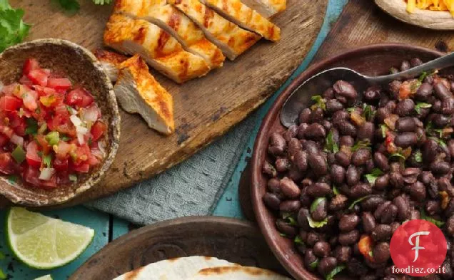 Tacos di pollo alla griglia facile