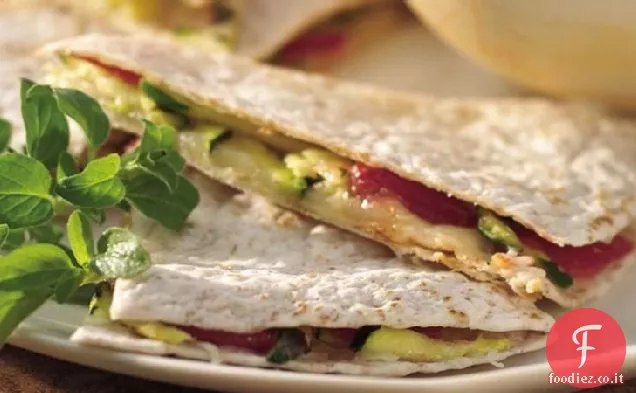 Formaggio Veggie Quesadillas