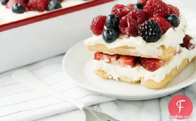 Facile Tiramisù di bacche di limone