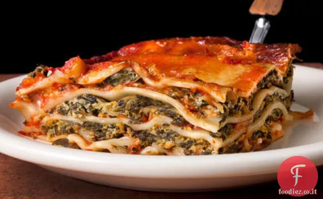 Lasagne di spinaci facili