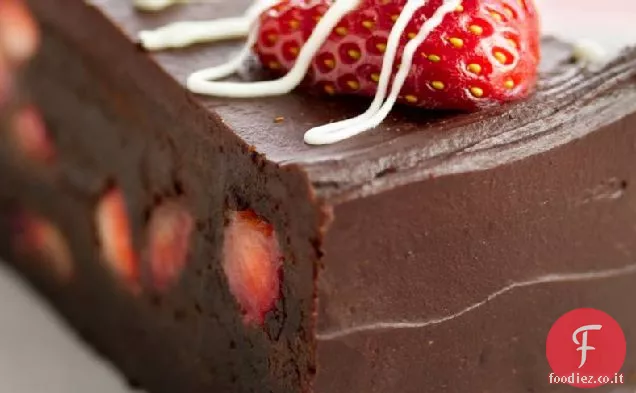 Torta al tartufo alla fragola di Fudge Lover