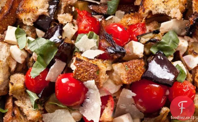 Insalata di melanzane alla griglia Parmigiano