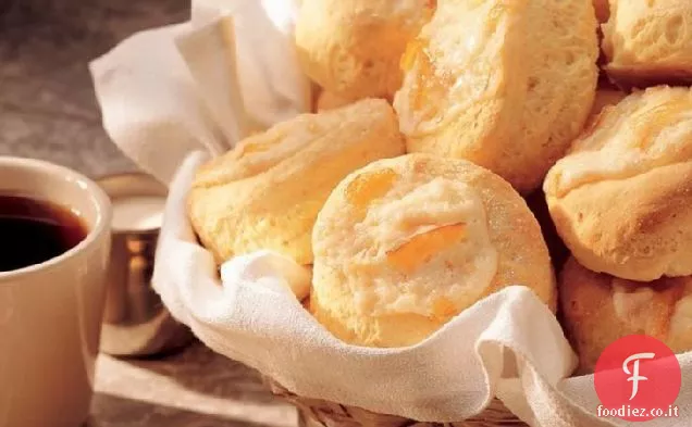 Biscotti con crema di formaggio all'arancia
