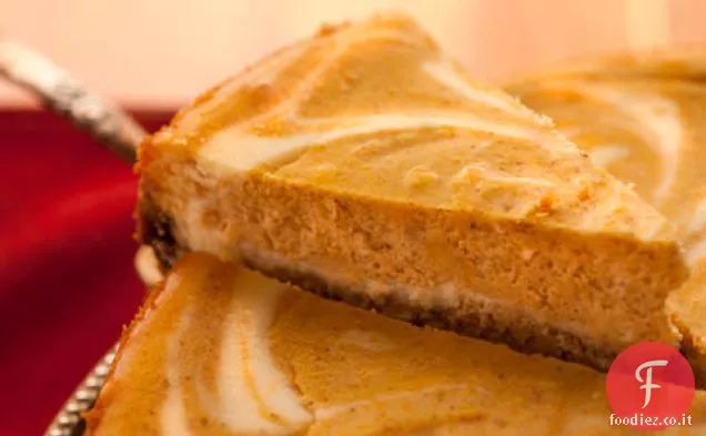 Cheesecake al turbinio di zucca