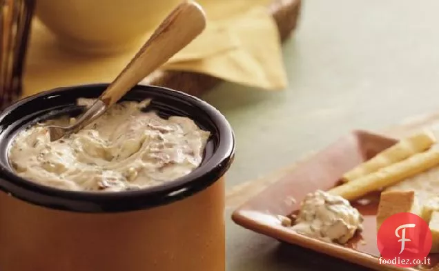 Slow-Cooker Pancetta affumicata e salsa di rafano