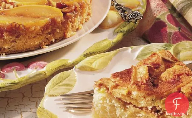 Torta capovolta di pera