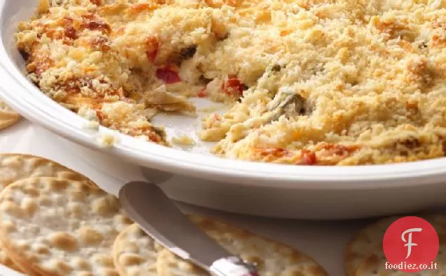 Carciofo al forno e formaggio Jalapeño spalmabile