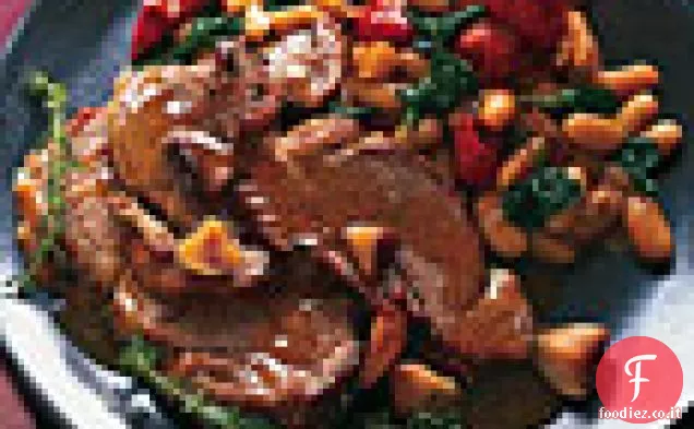 Coscia d'Agnello brasata al vino con Aglio