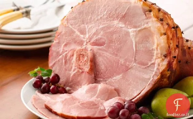 Prosciutto cotto glassato al miele (dimensioni della folla)