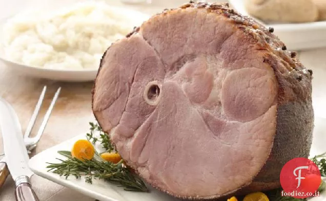 Prosciutto cotto con glassa di zucchero di canna (dimensioni folla)