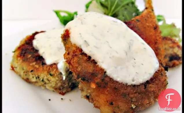 Cotolette di agnello sbriciolate al coriandolo