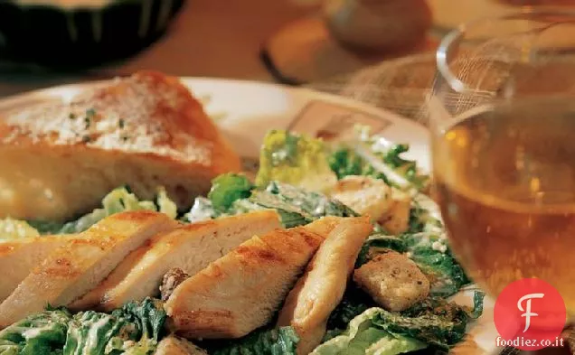 Insalata di pollo alla griglia Caesar