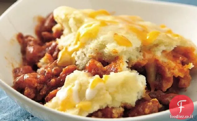 Pizza a testa in giù cuocere