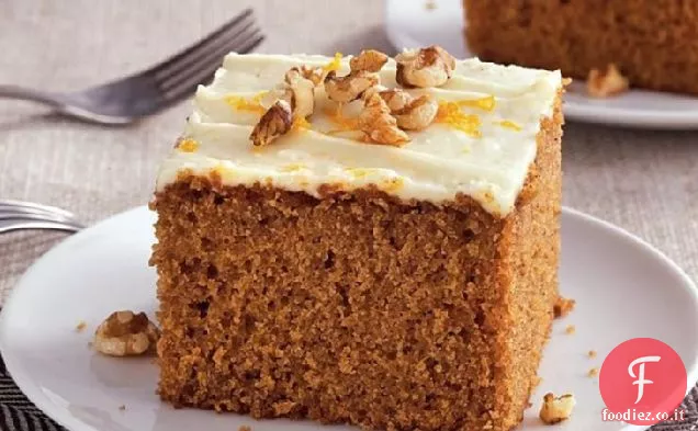 Torta di spezie glassata agli agrumi