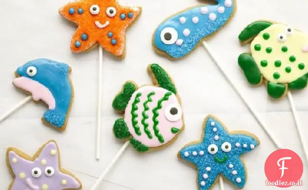 Sotto il mare Cookie Pops