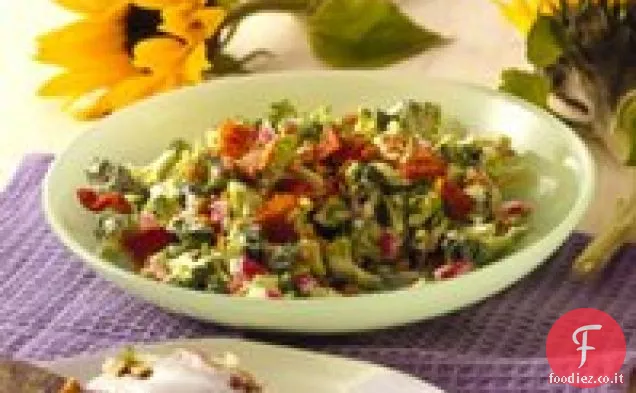 Insalata di broccoli e pancetta