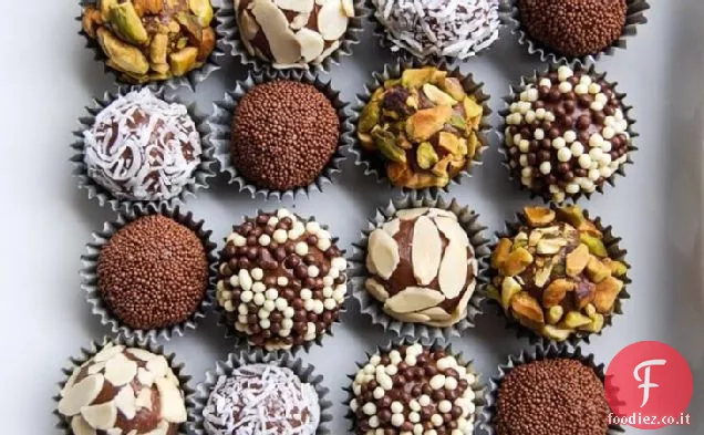 Brigadeiro-Tartufi al Cioccolato brasiliani