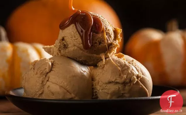 Torta di zucca Gelato