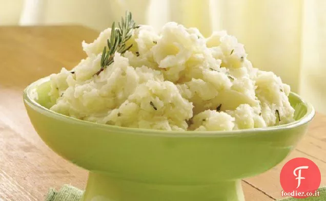Purè di patate all'aglio arrosto