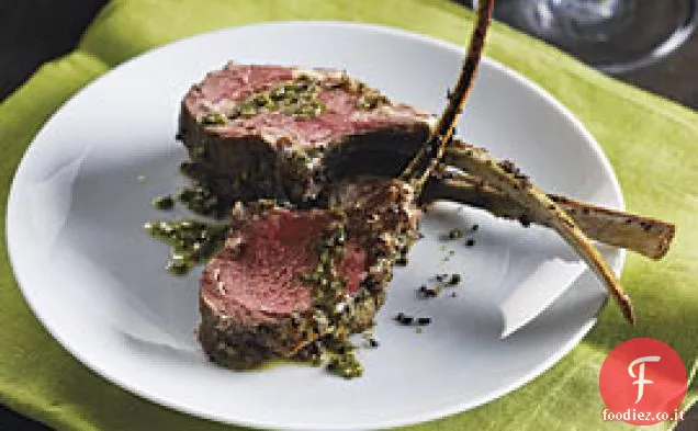 Arrosto di Agnello con Limone-menta Salsa Verde
