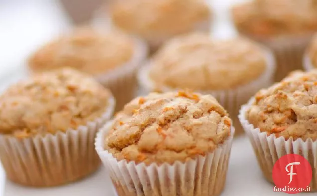 Muffin senza glutine alla carota e al mandarino