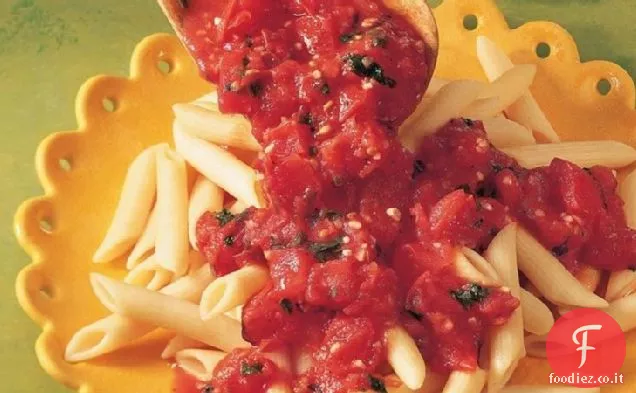Penne di Pomodoro fresco e Aglio