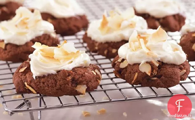 Biscotti al cocco-Cioccolato-Mandorle