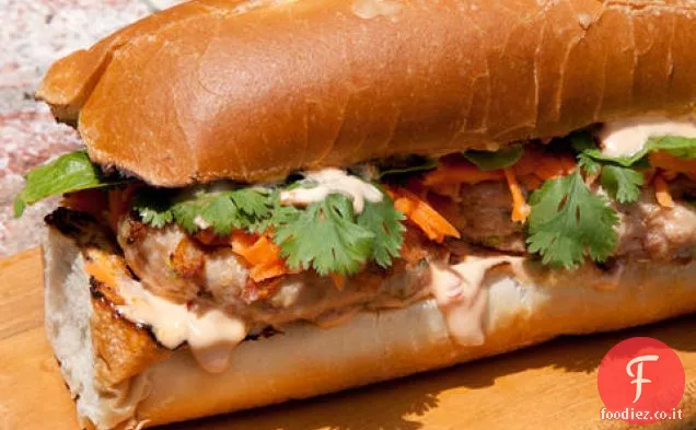 Banh Mi Hamburger di pollo