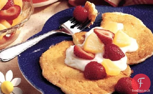 Frittelle di yogurt fruttato