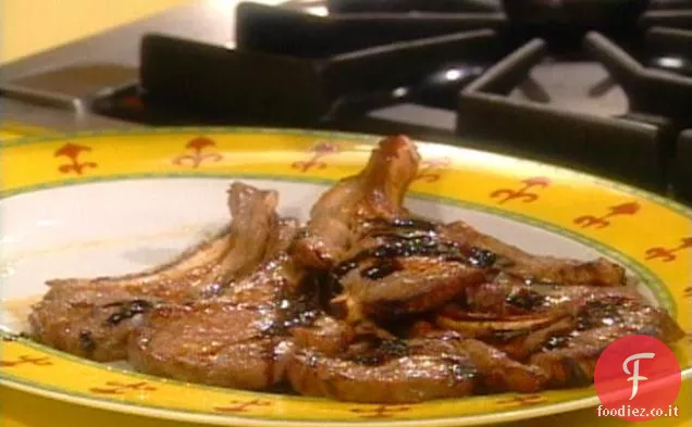 Costolette di Agnello alla griglia con riduzione Balsamica