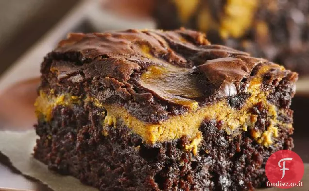 Brownies turbinio di zucca