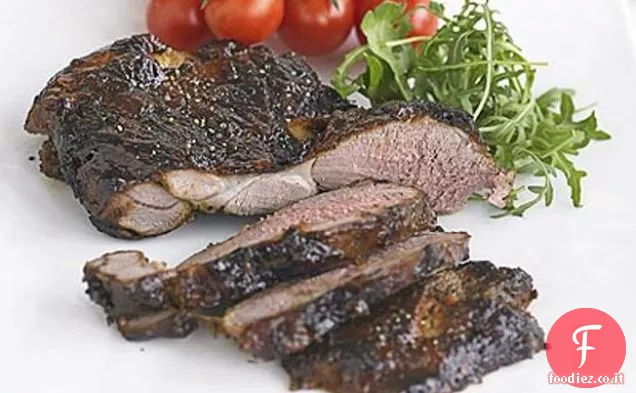 Coscia di agnello al burro con marinata di Paprika affumicata