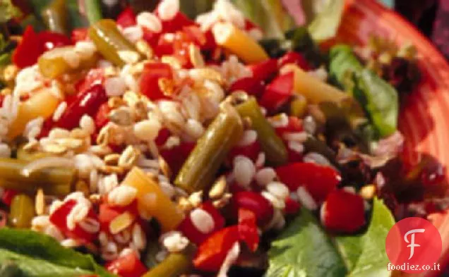 Insalata di tre fagioli e orzo