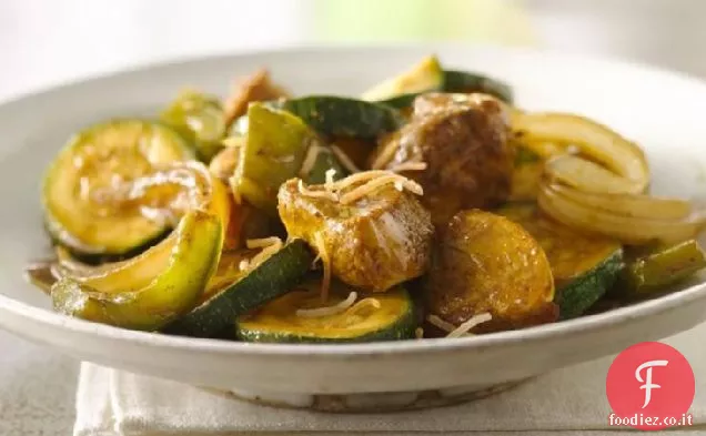 Pollo al curry al cocco