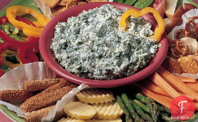 Salsa di spinaci salata (più leggera )