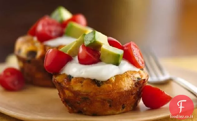 Incredibilmente facile messicano Mini Veggie Pies