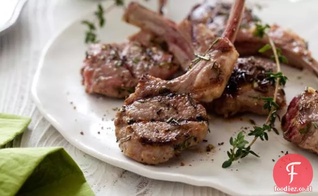 Costolette di agnello alla griglia