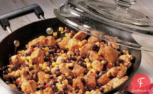Pollo e fagioli facili