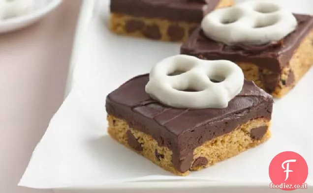 Barrette al tartufo con gocce di cioccolato
