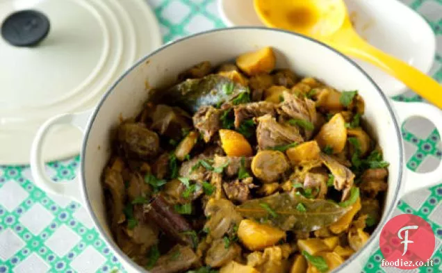Agnello brasato marocchino
