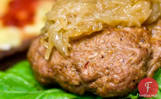 Hamburger di agnello Merguez