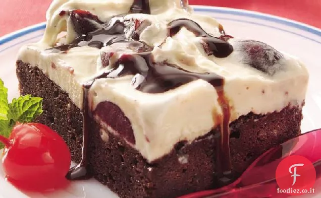 Frosty Fudgy Brownie Suprema